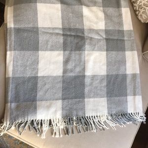 Buffalo check throw blanket